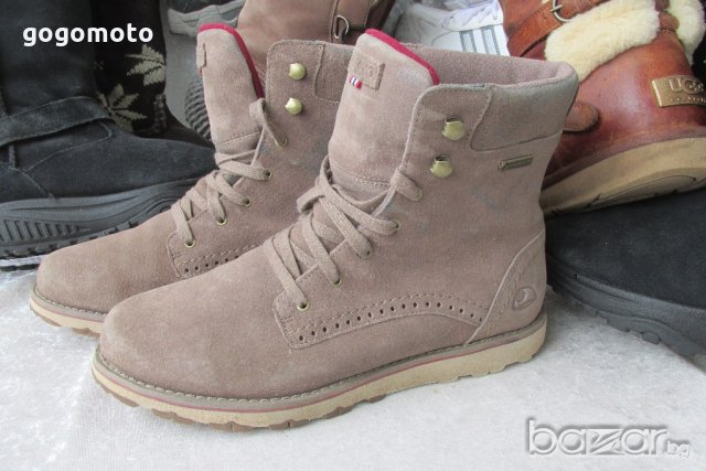 Водоустойчиви GORE-TEX туристически обувки, 39- 40,VIKING original, унисекс боти,фин естествен велур, снимка 2 - Дамски боти - 20838487