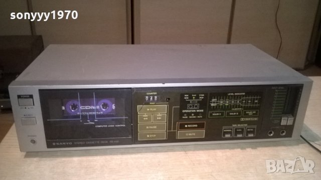 sanyo rd-430 deck-made in japan-внос швеция, снимка 2 - Декове - 25420175