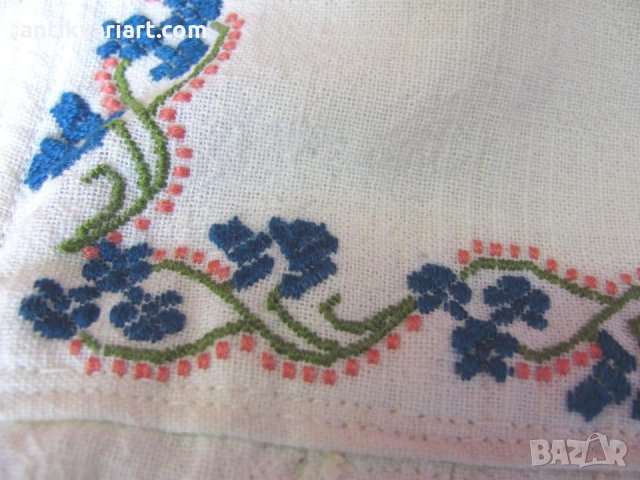 19 век Фолк Арт Дамска Блуза ръчно бродирана, снимка 7 - Антикварни и старинни предмети - 25947214