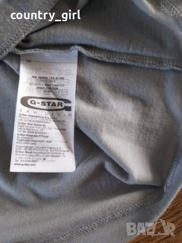 g-star ellis r t wmn tanktop - страхотен дамски потник - туника, снимка 6 - Потници - 25931227