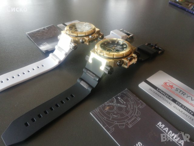 Брутален Часовник Водоустойчив, снимка 7 - Мъжки - 25445284