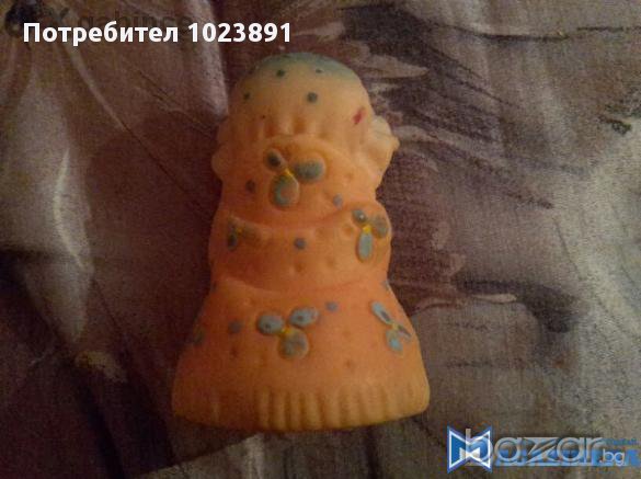 Стара гумена играчка бабата от червената шапчица от ссср, снимка 3 - Колекции - 10872633