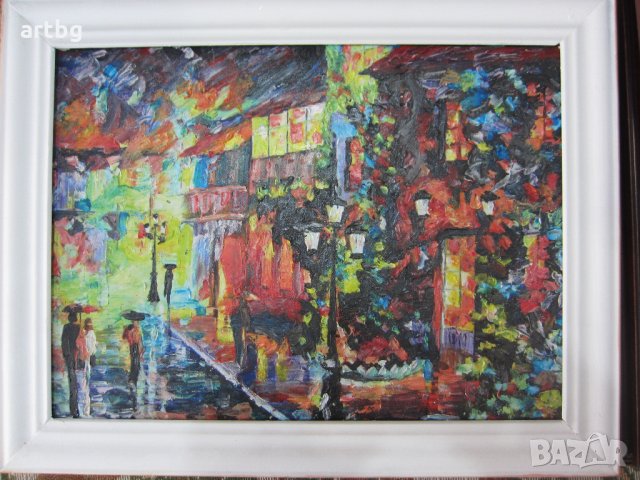 Автентична картина "Булевард"