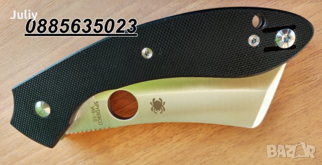 Сгъваем нож Spyderco Roc Cleaver-C177GP/ Knives Cleaver , снимка 7 - Ножове - 25037034