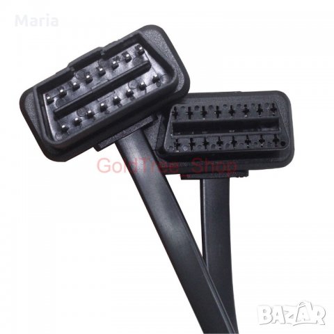 OBDII 16Pin кабел за диагностика мъжко-женско преходник, снимка 10 - Аксесоари и консумативи - 22179962