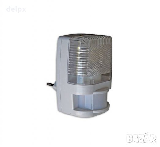 Нощна лампа LXP200 с инфра червен датчик за движение 220V 7W 2700K, снимка 1