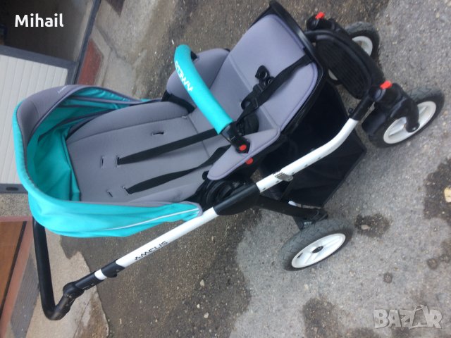 Бебешка количка Amelis Pro 2в1 , снимка 5 - Детски колички - 22696298