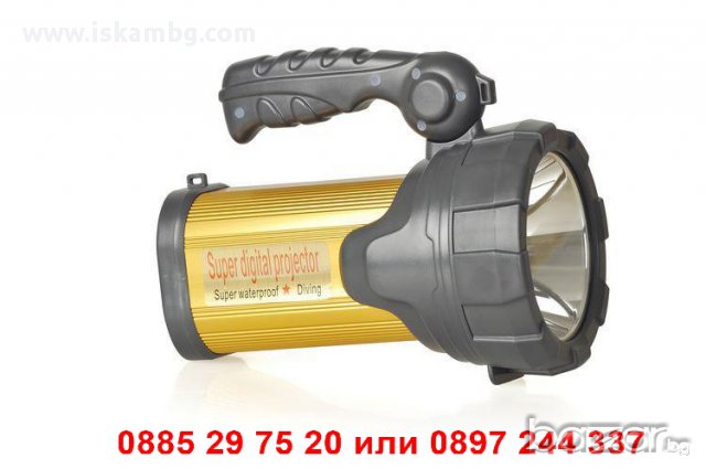 Мощен охранителен фенер 15W AT-198, снимка 2 - Къмпинг осветление - 12392089