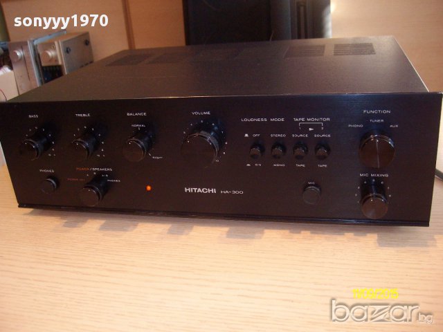 hitachi ha-300-made in japan- stereo amplifier-внос швеицария, снимка 7 - Ресийвъри, усилватели, смесителни пултове - 11862796