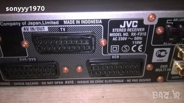 jvc stereo receiver-за ремонт за части-внос швеицария, снимка 15 - Ресийвъри, усилватели, смесителни пултове - 22797059