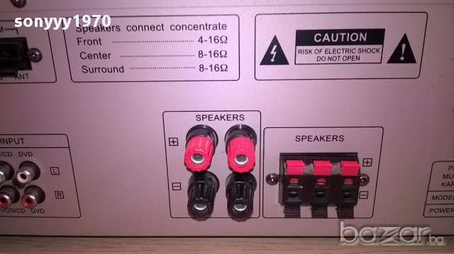 mc voice karaoke power amplifier-внос швеицария, снимка 10 - Ресийвъри, усилватели, смесителни пултове - 14228314