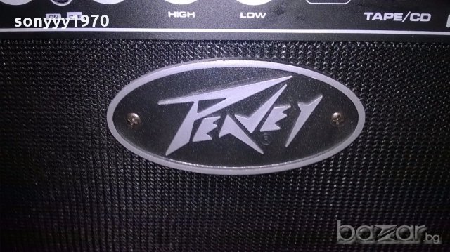 peavey backstage-guitar amplifier-30х30х18см-внос англия, снимка 6 - Ресийвъри, усилватели, смесителни пултове - 19576059