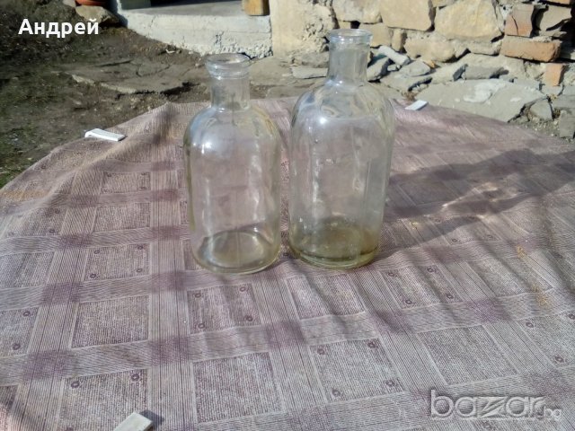 Аптекарско шише, снимка 1 - Антикварни и старинни предмети - 20309103