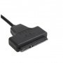 USB 2.0 към SATA 22 Pin адаптер конвертор кабел за 2.5 инча твърд диск, снимка 2