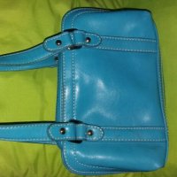 Малка синя кожена чанта Nine West *, снимка 3 - Чанти - 19066095