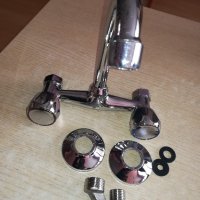 нов смесител за мивка с извит чучур, снимка 8 - Смесители - 20853917