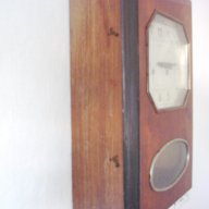 Стар стенен часовник - работещ, снимка 3 - Антикварни и старинни предмети - 10804109