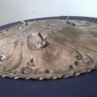 стара посребрена бронзова купа, снимка 4 - Антикварни и старинни предмети - 20421663