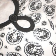 Детска тениска за момиче в черно и бяло, размер 140/146, нова, намалена, снимка 3 - Детски тениски и потници - 10767883