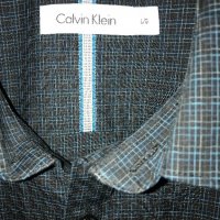 Calvin Klein, L, нова с етикети, оригинална риза с дълъг ръкав, снимка 2 - Ризи - 21518355