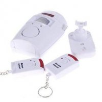 аларма със сензор за движение датчик и две дистанционни, снимка 1 - Други стоки за дома - 26024966