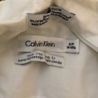 Calvin Klein Детска бяла риза за 14 години, снимка 2 - Детски ризи - 24852004