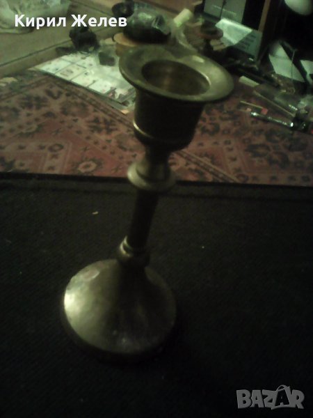 Бронзов свещник 190 , снимка 1
