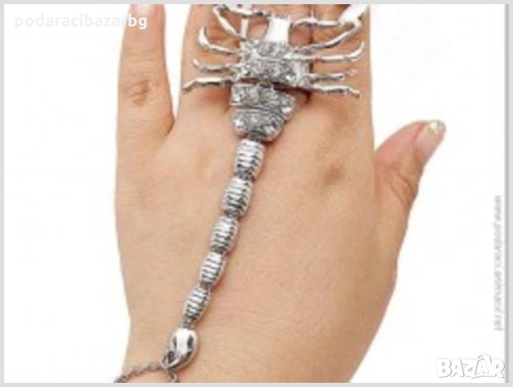 СКОРПИОН-ПРЪСТЕН С ГРИВНА!, снимка 1