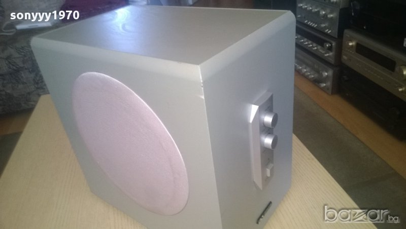 acoustic solutions-as150-active sub woofer 6 chanel-made in uk-внос англия, снимка 1