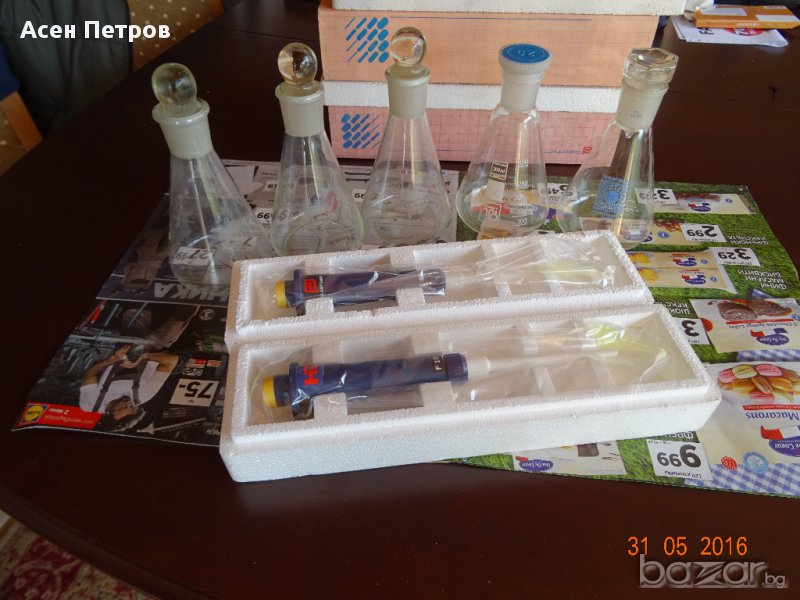 Автоматични пипети-фиксирани и регулируеми, снимка 1