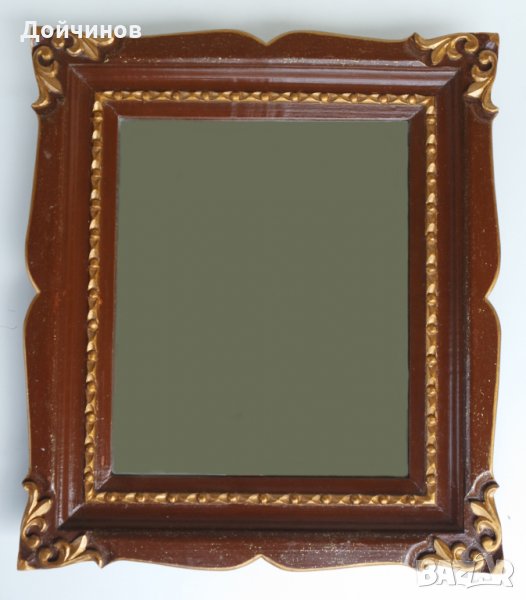 Огледало с рамка дърворезба, снимка 1
