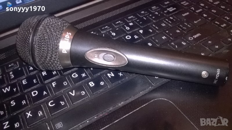 philips profi microphone-вокален-внос швеицария, снимка 1