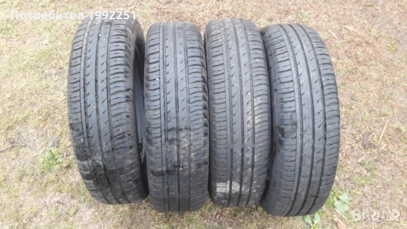 4бр летни гуми  CONTINENTAL   155/65R 14 DOT1410 6mm дълбочина на шарката. Цената е за 4бр., снимка 1