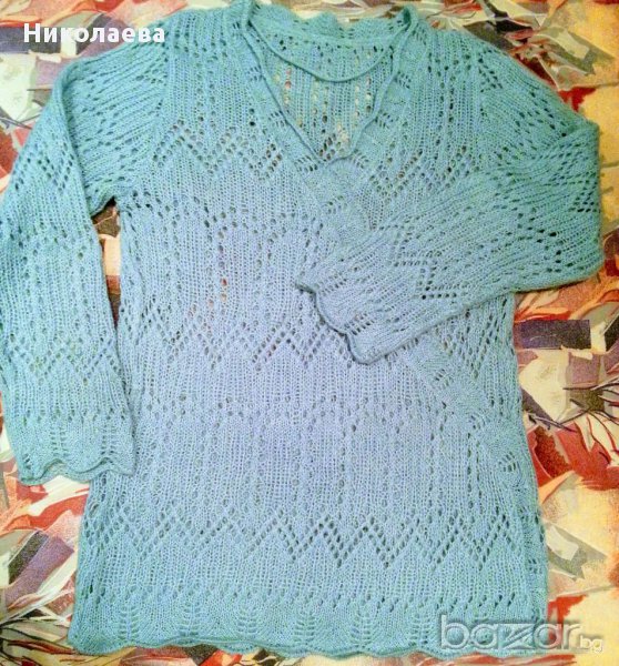 Туника-ажурно плетиво,L/XL., снимка 1