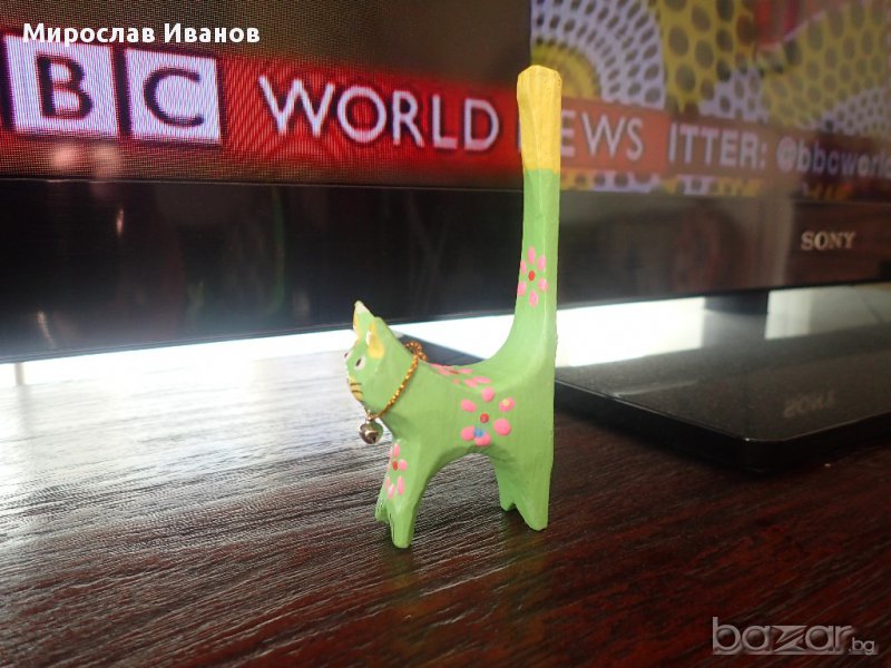 статуетка котенце, снимка 1