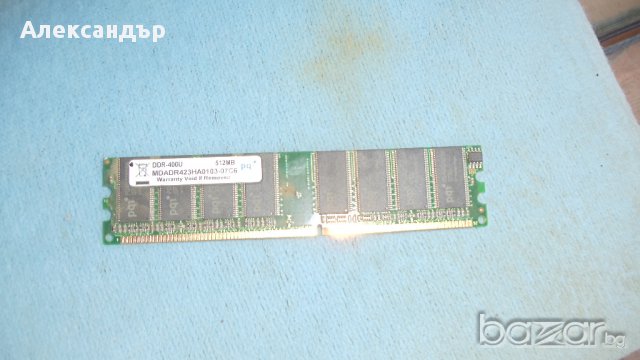 Ram ddr 400 512, снимка 2 - RAM памет - 10526904