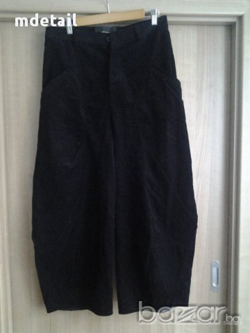 Henrik Vibskov  - черен джинсов пола-панталон, снимка 3 - Панталони - 13352484
