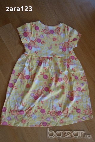 нова рокля Vertbaudet, 5-6г/114см, снимка 4 - Детски рокли и поли - 21288993