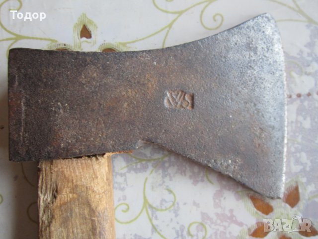 Страхотна немска военна брадва брадвичка Маркировки , снимка 3 - Колекции - 25493197