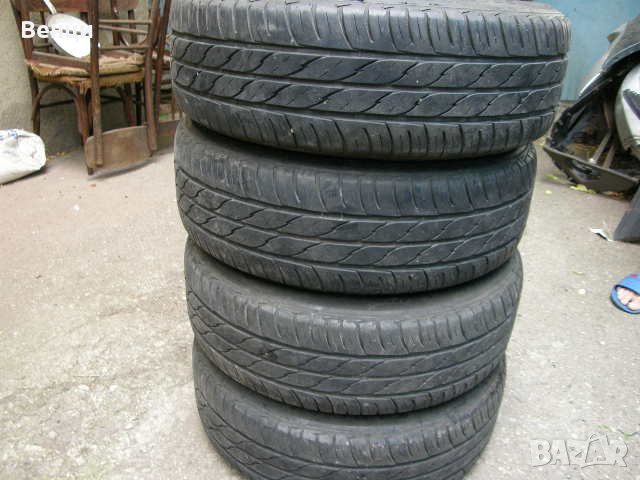 4 бр. алуминиеви джанти с гуми за Opel 15-ки 5x100, снимка 3 - Гуми и джанти - 21577040