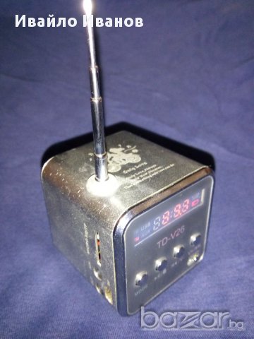 Мини bluethooth плеър с USB и SD слот, снимка 4 - MP3 и MP4 плеъри - 17147646