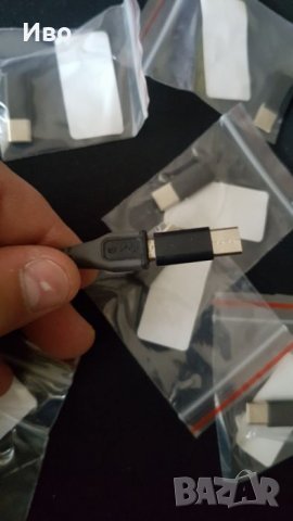 Преход Micro usb към type-c, снимка 7 - USB кабели - 23184581