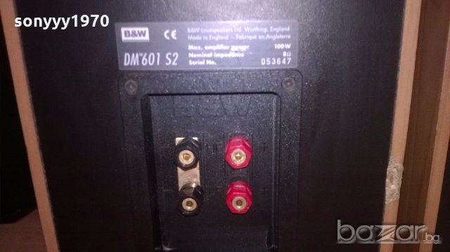 b&w dm 601 s2-made in england-2х100w/8ohm-внос англия, снимка 16 - Тонколони - 19305731
