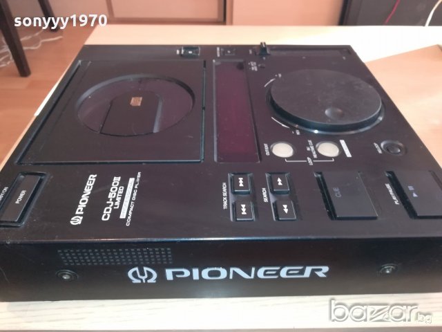 pioneer cdj-500ll limited professional cd-made in japan-от франция, снимка 8 - Ресийвъри, усилватели, смесителни пултове - 20255079