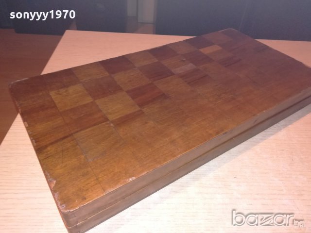 стара табла-50х50см естествен фурнир, снимка 12 - Колекции - 20979045