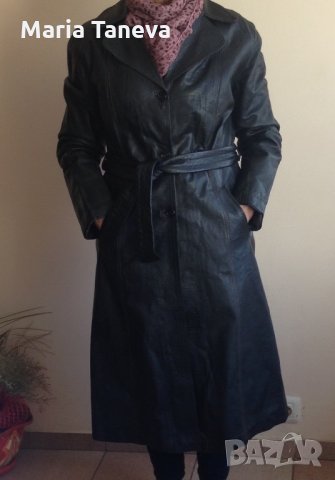 Дамско манто от естествена кожа, снимка 3 - Палта, манта - 15942511