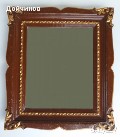 Огледало с рамка дърворезба, снимка 1 - Други - 25596993