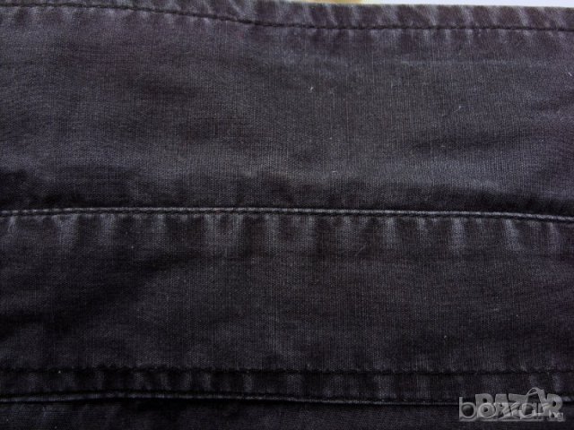 RG 512 ® мъжка риза с бродерия черна Размер M, снимка 5 - Ризи - 23435636