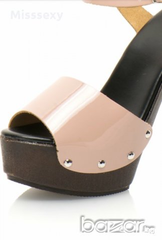 ПРОМО 🍊 VERSACE SPORTIVO 🍊 Дамски кожени сандали в пастелно розово 36 номер нови с кутия, снимка 11 - Сандали - 18828994