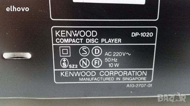 CD player Kenwood DP-1020, снимка 2 - MP3 и MP4 плеъри - 25881239